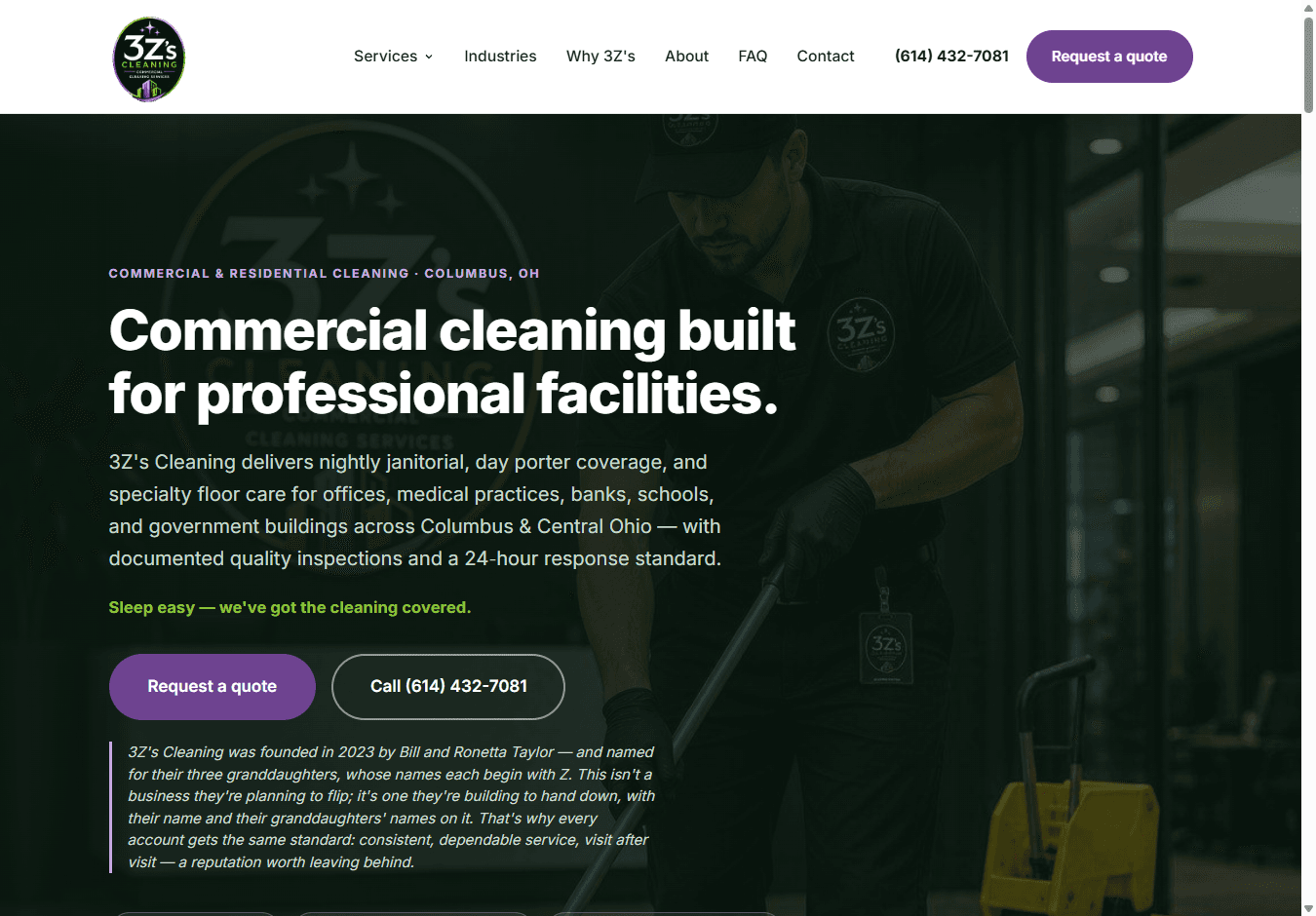 After — the new site